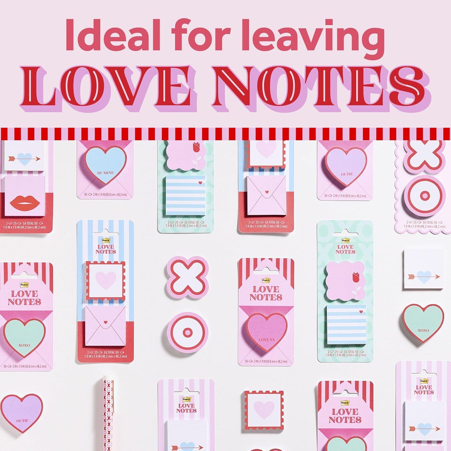 Post-it Notes, Daisy Shape, Assorted Colors, 2.6x2.6 in, 2 Pads, 75 Sheets/Pad (7350-DSY)