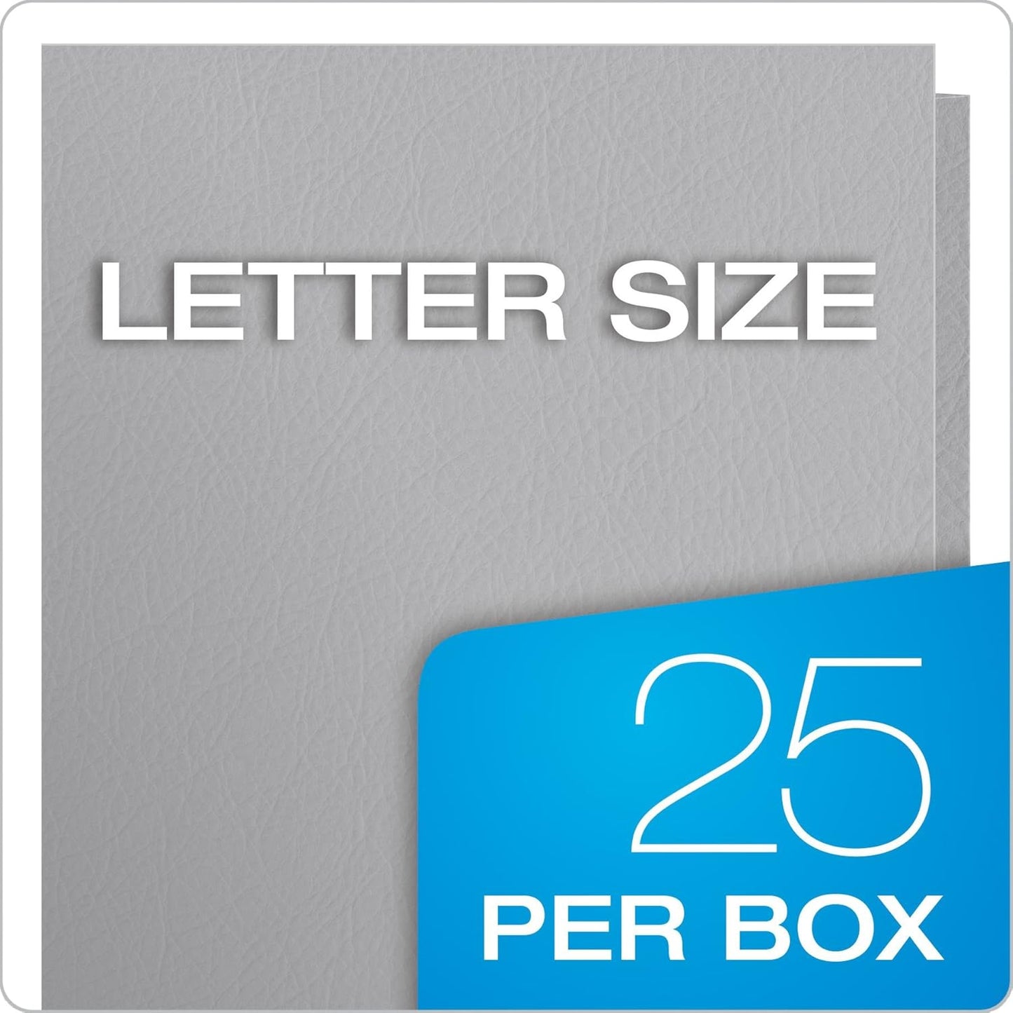 Oxford Twin-Pocket Folders, Textured Paper, Letter Size, Dark Blue, Holds 100 Sheets, Box of 25 (57538EE)