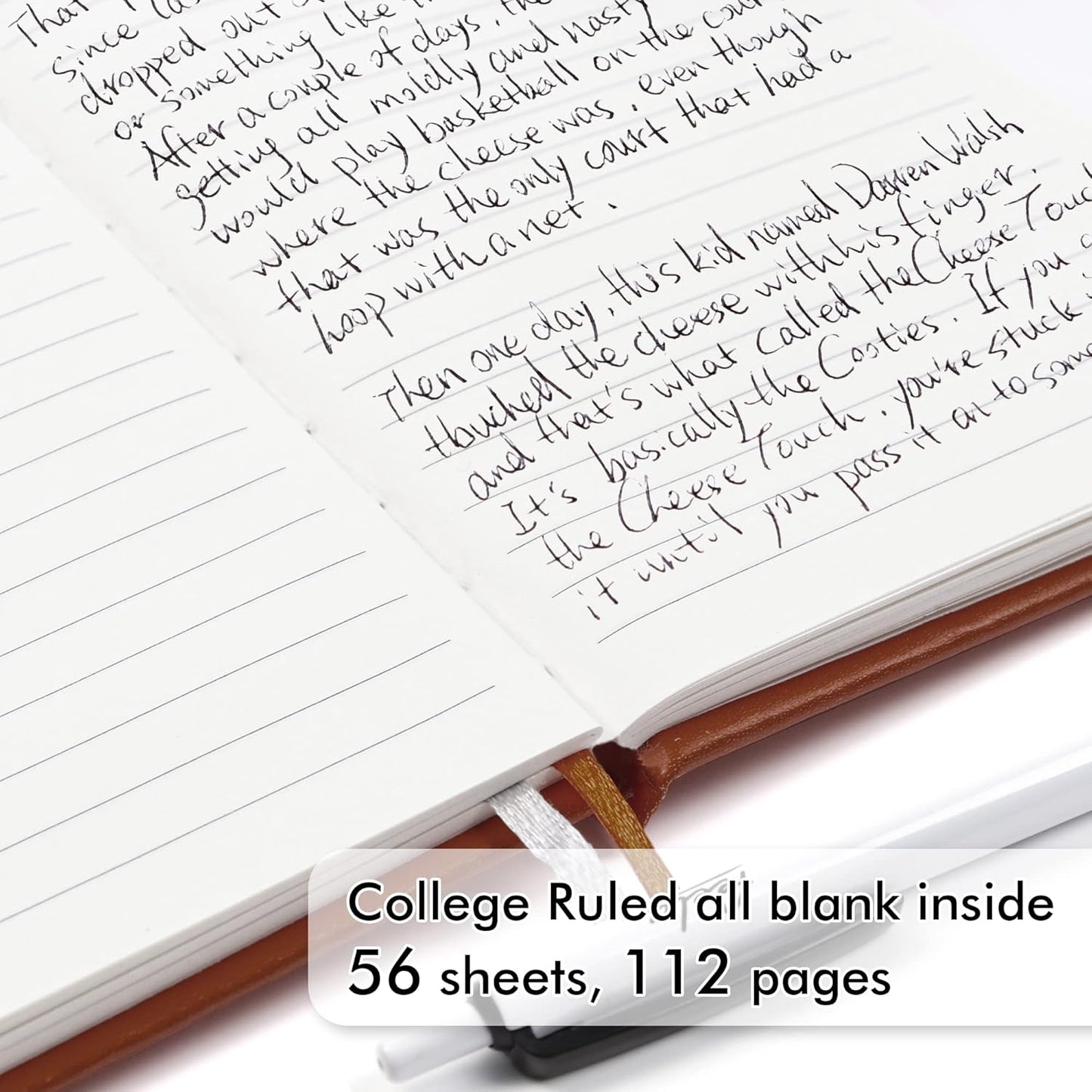 feela 3 Pack Pocket Notebook Journals with 3 Black Pens, A6 Mini Cute Small Journal Notebook Bulk Hardcover College Ruled Notepad with Pen Holder for Office School Supplies, 3.5”x 5.5”, Gray