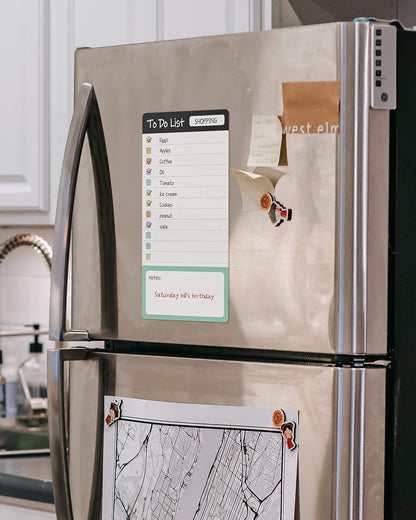 Dry Erase to Do List Sticky Notes| 12pcs Premium Daily Planner White Board| Chore Chart Checklist Notepad| Lined Task Todo Memo Pad| Removable Suitable for Home,Office,Refrigerator,Desk
