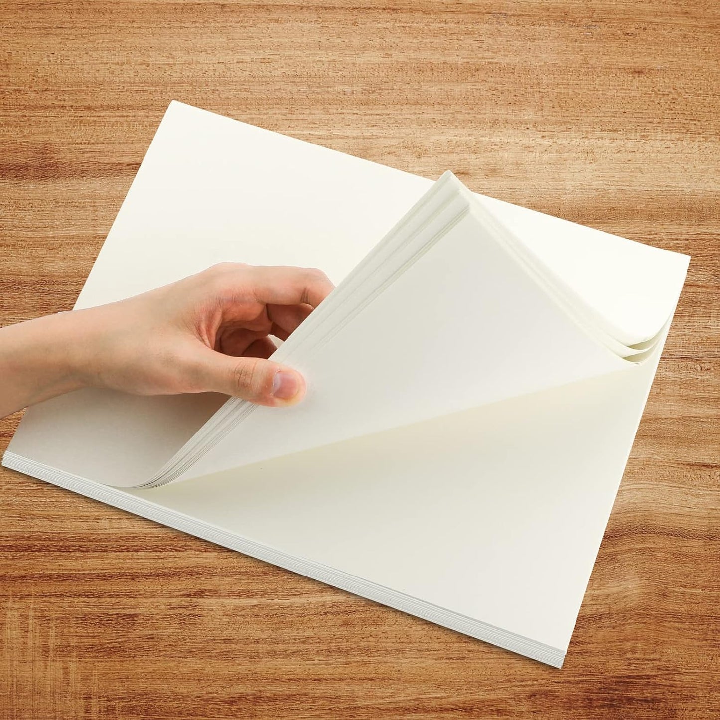 200 Sheets Ivory Printer Paper 8.5x11, 32 lb/120 gsm Stationery Paper, Cream Cardstock Paper Sheets for Printing, Copy, Crafts, Letters, Invitations, Laser & Inkjet Printer Compatible