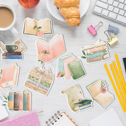 Xqumoi 30 Pack Teacher Sticky Notes - Funny Coffee Cup Self Sticky Notepads Writing Memo Pads for Teacher Appreciation Back to School Office Supplies Coffee Lover Gift Party Favors Goodies Bag Fillers