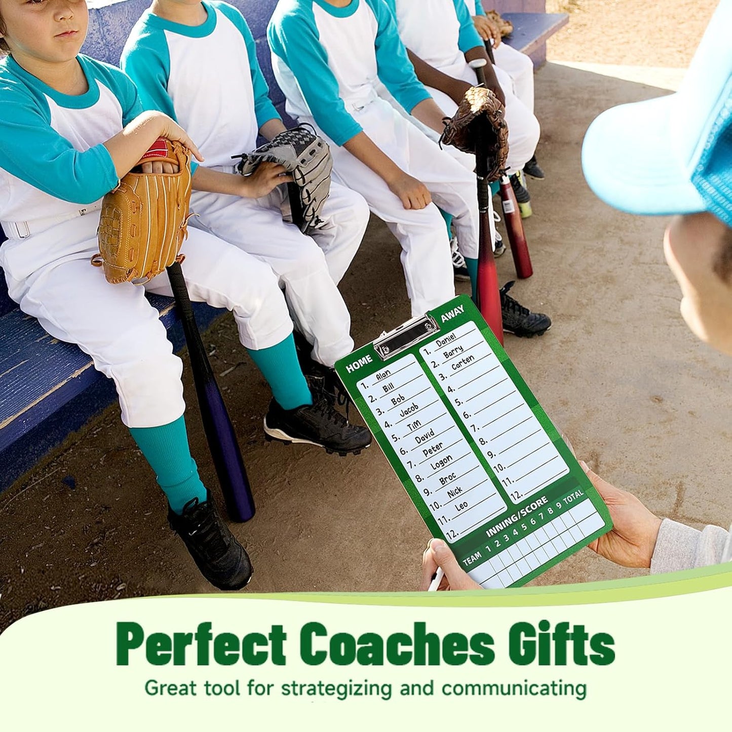 Basketball Dry Erase Coaches Clipboard, Basketball Clipboard for Coaches Double-Sided Basketball White Board for Coaches Writable and Erasable Basketball Dry Erase Board for Coaches Gift