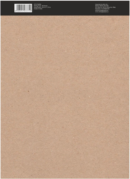 Legal Pads – 8.5” x 11”, Perforated, 50 Sheets per Pad – Pack of 6, Yellow Paper, Smooth Writing (Pack of 6)