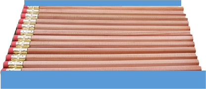 Moon Products Bare Wood Natural Premium Pencils Number 2 HB (36 pencils)