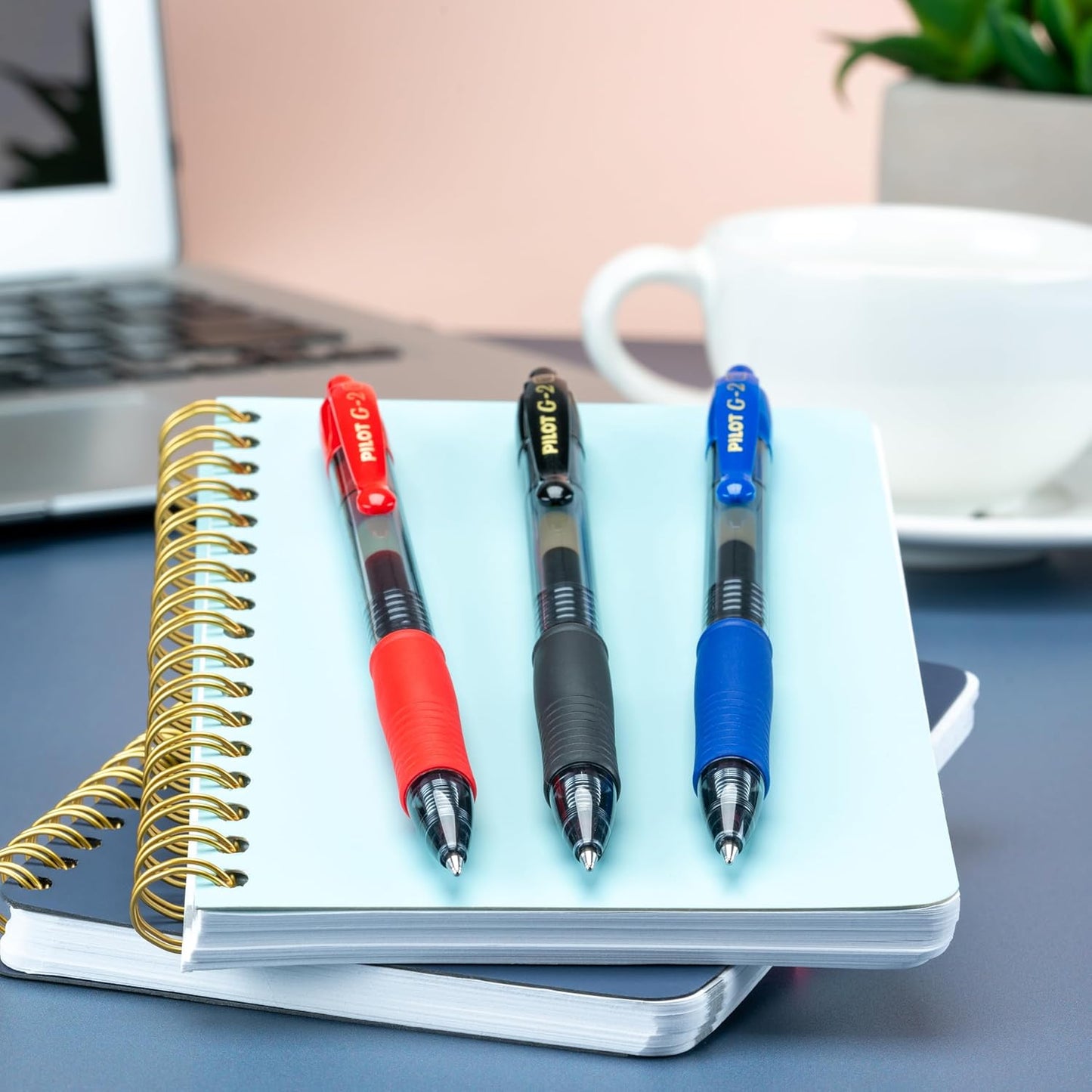 Pilot G2 Premium Retractable Gel-Ink Rolling Ball Pens, Bold Point (1.0mm), 1.0 Gel Pens, Assorted, 10-Pack - Ideal for School, Journaling, & Office Writing