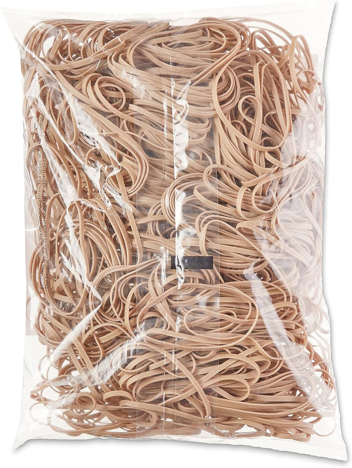Amazon Basics Assorted Size and Color Rubber Bands, Strong Elastic Stretch Office Supplies, 0.5 lb. Variety Assortment