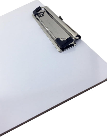 Clipboard Dry Erase Surface 9'' x 12.5'' Letter Size Low Profile Clip Whiteboard Single (Pack of 1)