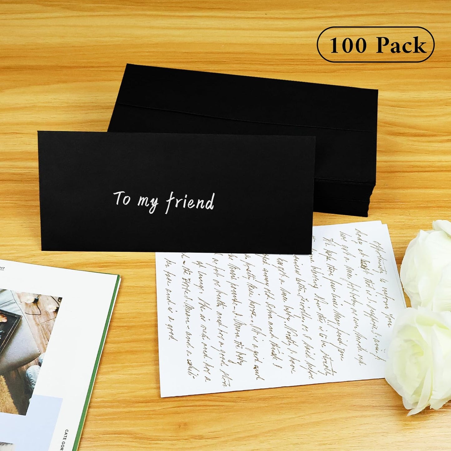50 Pack #10 Business Envelopes, Sage Green Standard Envelopes Self Seal, Letter Size Mailing Envelopes for Checks Letters Invoices Statements Birthday Graduation Wedding, 4 1/8 x 9 1/2 Inch