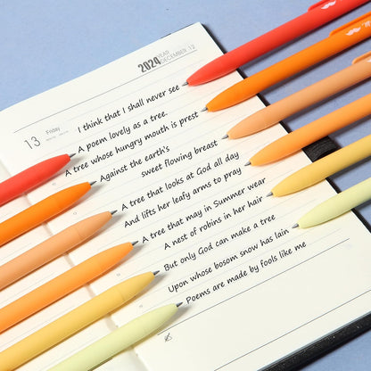 Mr. Pen- Retractable Gel Pens, 12 Pack, Colorful Ink, Fine Point 0.7mm, Fast Dry, Smooth Writing, Cute Pens for Drawing, Writing Planner and School Supplies