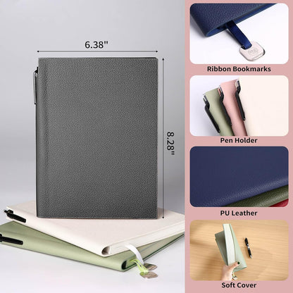 Lined Journal Notebook for Women A5 Softcover Journals for Writing 160 Pages Daily Journaling College Ruled Notebooks for Work School Note Taking, Business 6.38'' X 8.28''