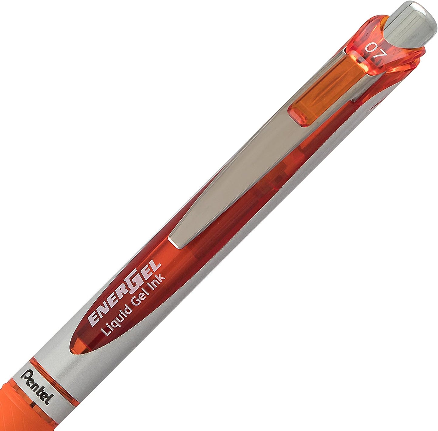 Pentel EnerGel RTX Retractable Liquid Gel Pen, (1.0mm), Bold Line, Metal Tip, Black Ink, Pack of 3 (BL80BP3A)