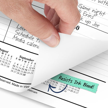 AT-A-GLANCE 2026 Desk Calendar, Desk Pad, Monthly, 21-3/4" x 17", Large, Ruled Blocks, 3 Pack (AZSK240026), White