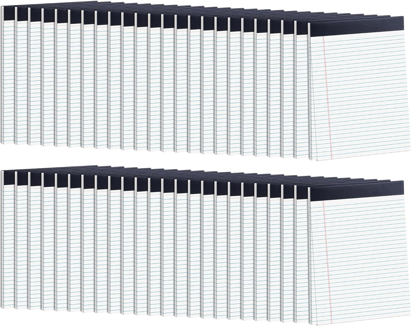 Note Pads 4x6, 36 Pack Small NotePads, Server Pads, Scratch Pads 4x6, Memo Pads White Paper, 50 Sheets per Blank Note Pads 4 x 6, Mini Writing Pads Pocket Notepads for Office School Home Supplies