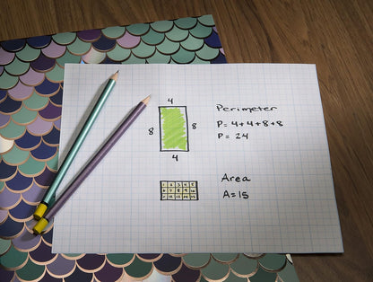 Bienfang Designer Grid Paper Pad, 8x8 Cross Section, 11 x 17 inches, 50 sheets