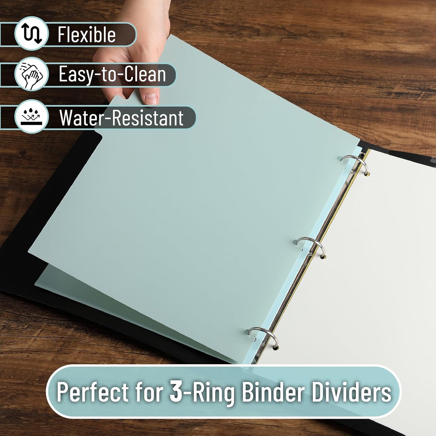Mr. Pen- Binder Dividers, 6 Tab Dividers, Pack of 2 Sets (12 Dividers Total), Dividers