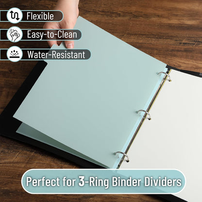 Mr. Pen- Binder Dividers, 6 Tab Dividers, Pack of 2 Sets (12 Dividers Total), Dividers