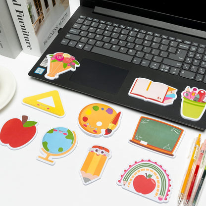 Xqumoi 30 Pack Teacher Sticky Notes - Funny Coffee Cup Self Sticky Notepads Writing Memo Pads for Teacher Appreciation Back to School Office Supplies Coffee Lover Gift Party Favors Goodies Bag Fillers