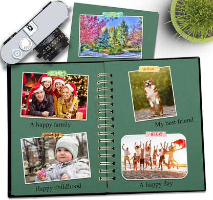 25 Sheets Black Cardstock Paper 8.5'' x 11'', 250gsm/92lb Thick Paper for Scrapbook, Invitations, Printing and DIY Cards