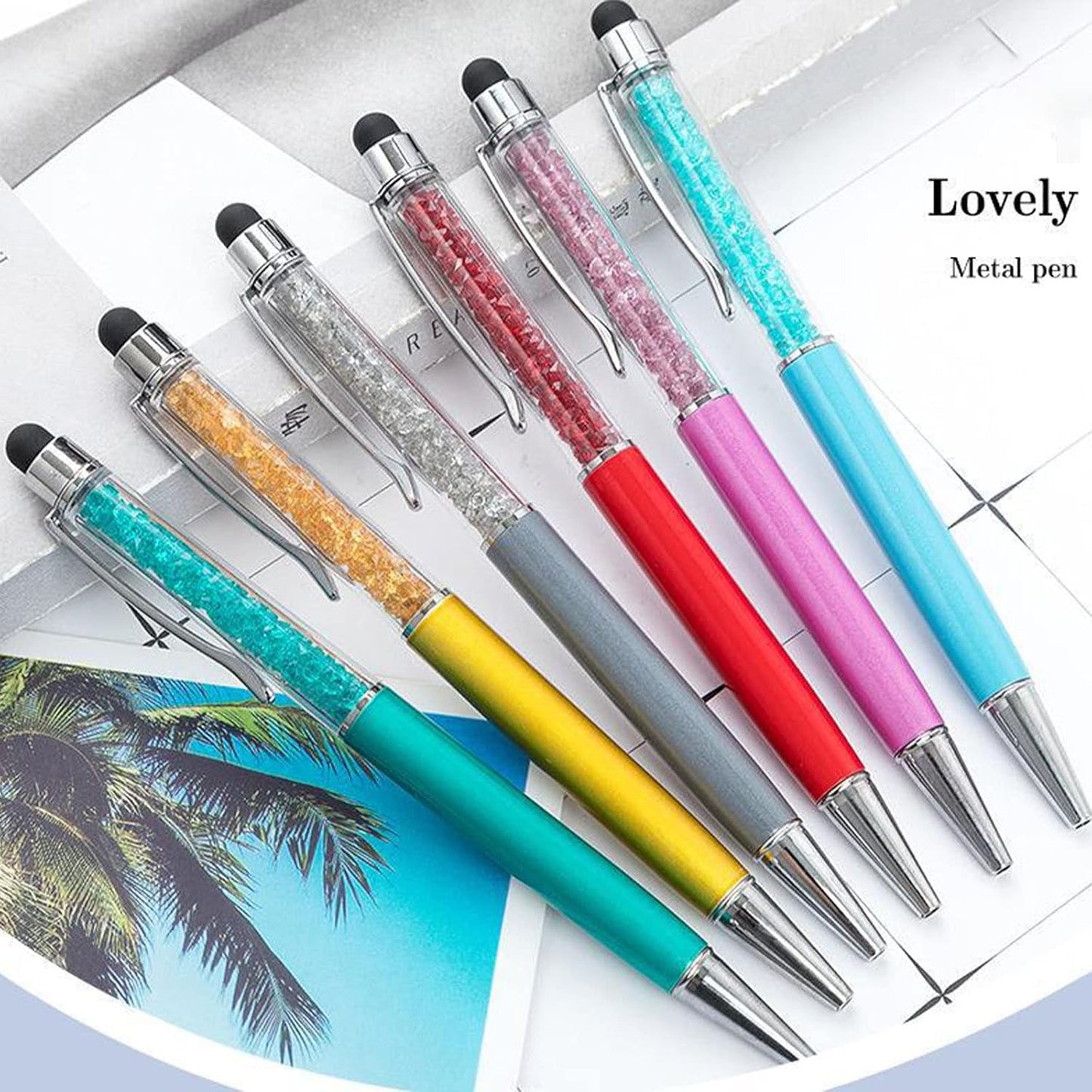 20 Pieces Ballpoint Pen Refills Black Ink 1.0mm Medium Point Smooth Writing Replacement Gel Ink Refills for Retractable Ballpoint Pen School Office Supplies