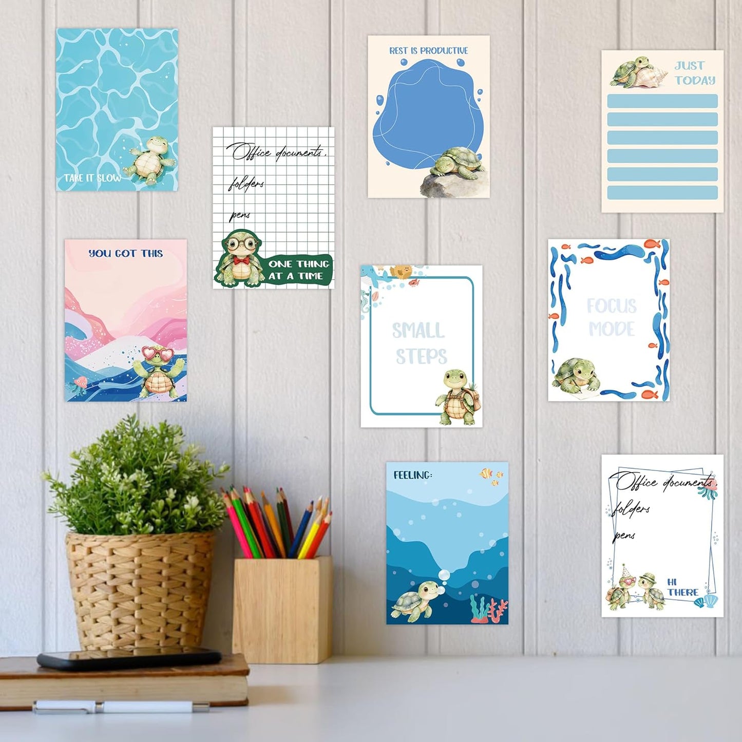 Dumpster Fire Sticky Notes 9 Pack, Funny Dumpster Fire Notepads for Work Stress Relief, Cute Self-Stick Memo Note Pads for Office, Humorous Gifts for Coworkers Students School Office Supplies 3×3 Inch