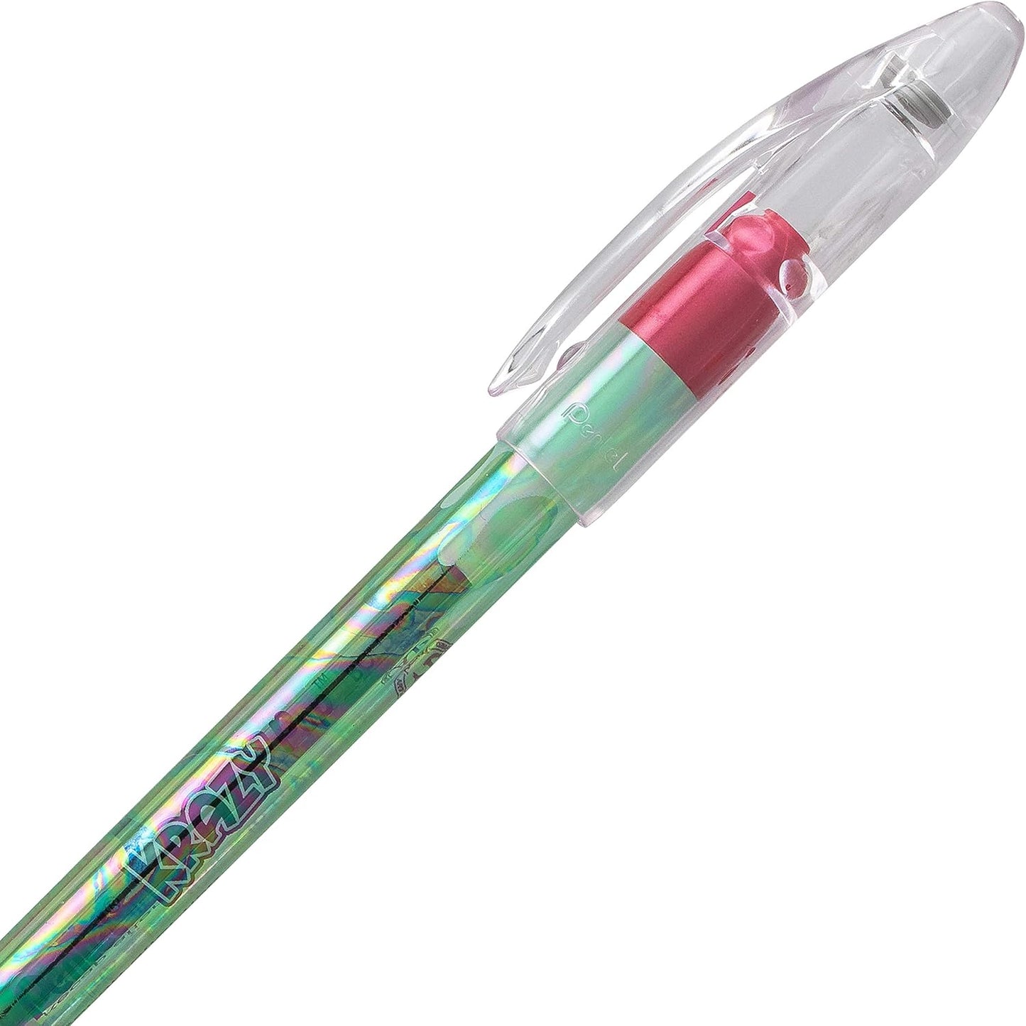 Pentel Sparkle Pop Metallic Gel Pen, (1.0mm) Bold Line, Assorted Colors, Pack of 8 (K91BP8M)