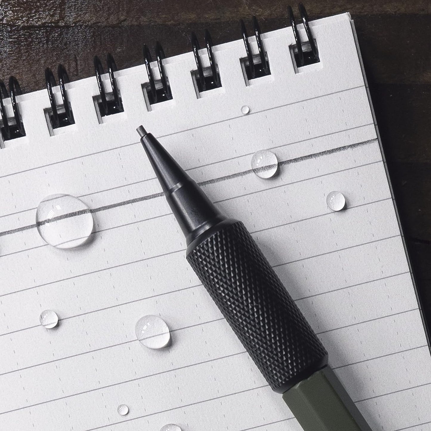 Rite in the Rain Weatherproof Mechanical Pencil, Orange Barrel, 1.3mm Black Lead (No. OR13)