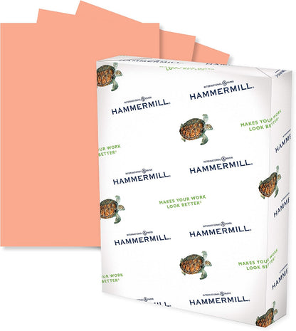 Hammermill Colored Paper, 24 lb Blue Printer Paper, 8.5 x 11 - Made in the USA, Pastel Paper, 103671R-1 Ream (500 Sheets)