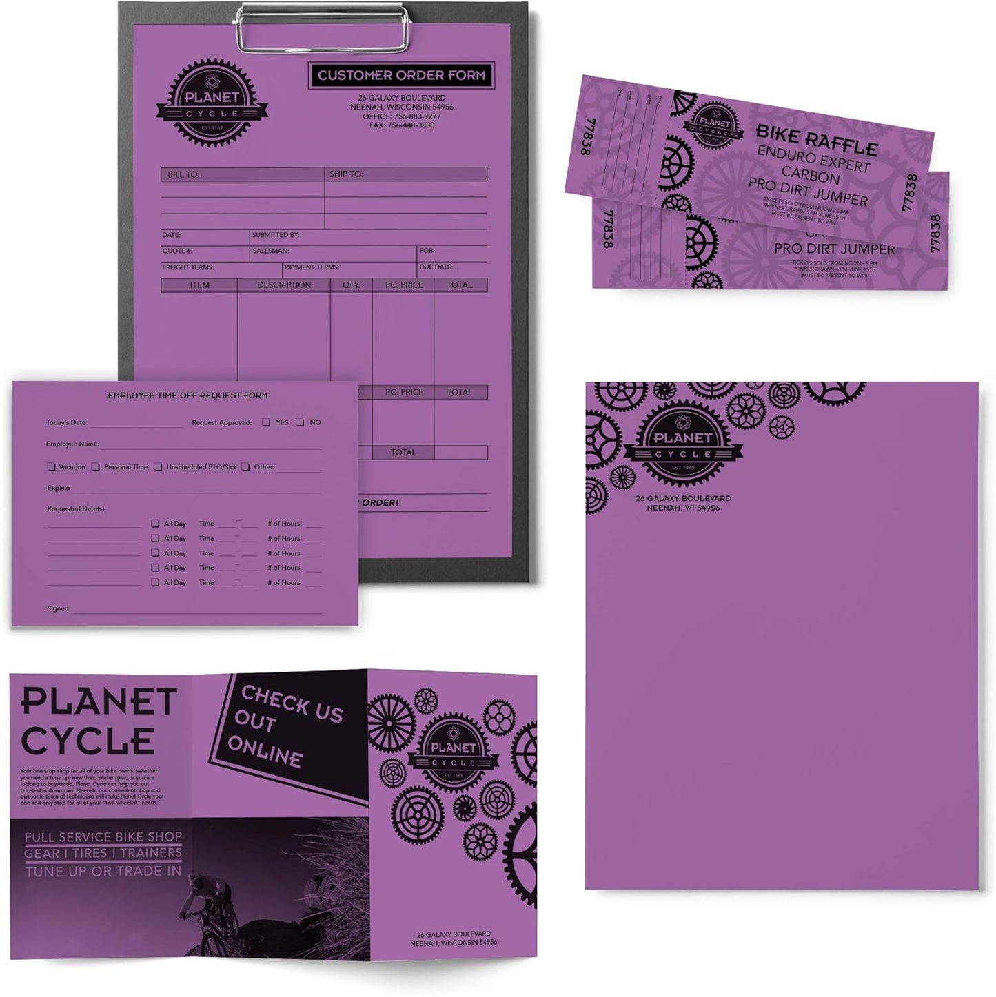 Astrobrights Mega Collection Colored Paper, 8 ½ x 11, 24 lb/89 gsm, Bright Purple, 625 Ct. (91675) "Amazon Exclusive" - More Sheets!