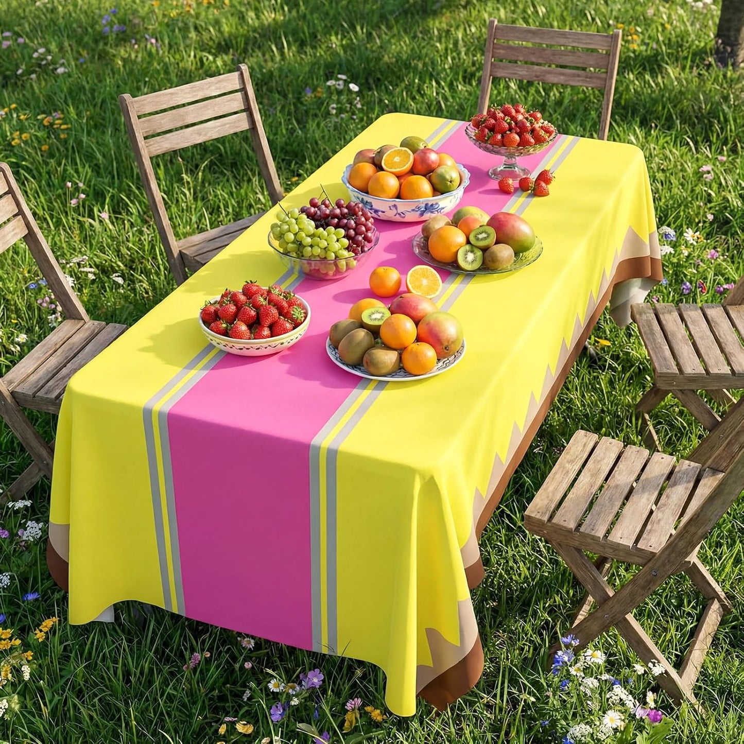 Oudain 4 Pcs Preschool Kindergarten Back to School Party Tablecloth First Day to School 54 x 108 Inch Large Disposable Rectangle Notebook Tablecloth Cover for Party Supplies Table Decorations
