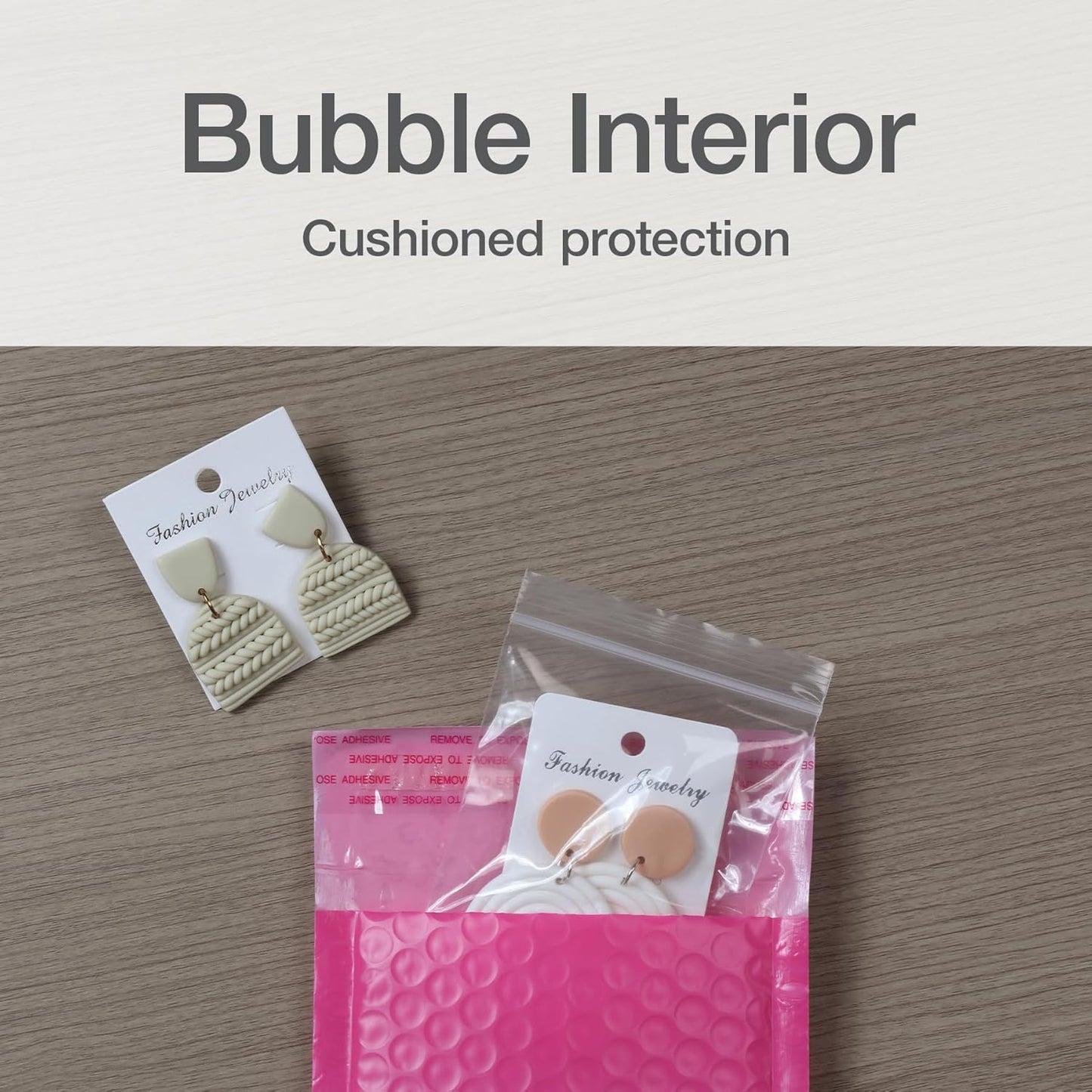 Quality Park Bubble Mailers, 6 x 9 Inch, White Poly Mailers, Padded Envelopes, Shipping Envelopes, Water Resistant, Self Seal, 50 Per Box (QUA85856), Plastic