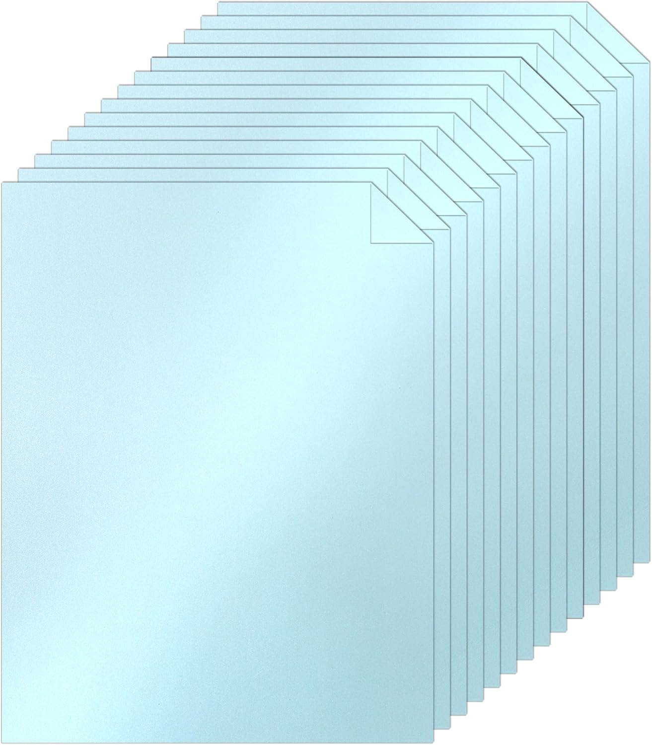 Silunkia 40 Sheets Gold Shimmer Cardstock 8.5 x 11 Certificate Paper, 75lb Craft Paper Card Stock for Cards Making, Birthday Decorations, Wedding Invitations, Greeting Cards