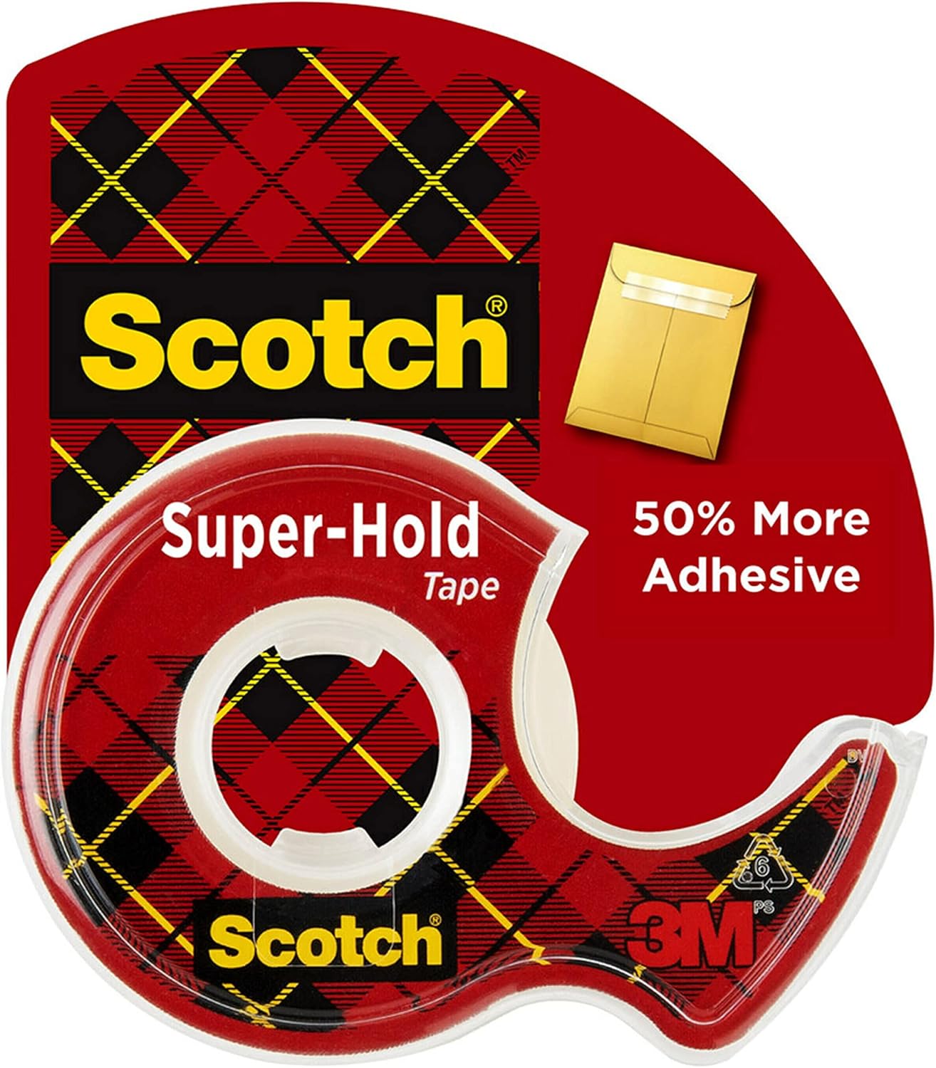 Scotch and Post-it Brand Office Essentials Kit, Business and Teacher Supplies Set with Post-it Super Sticky Notes, Scotch Super Hold Tape, Scotch Magic Tape, Post-it Flags, Sharp Scissors for Office