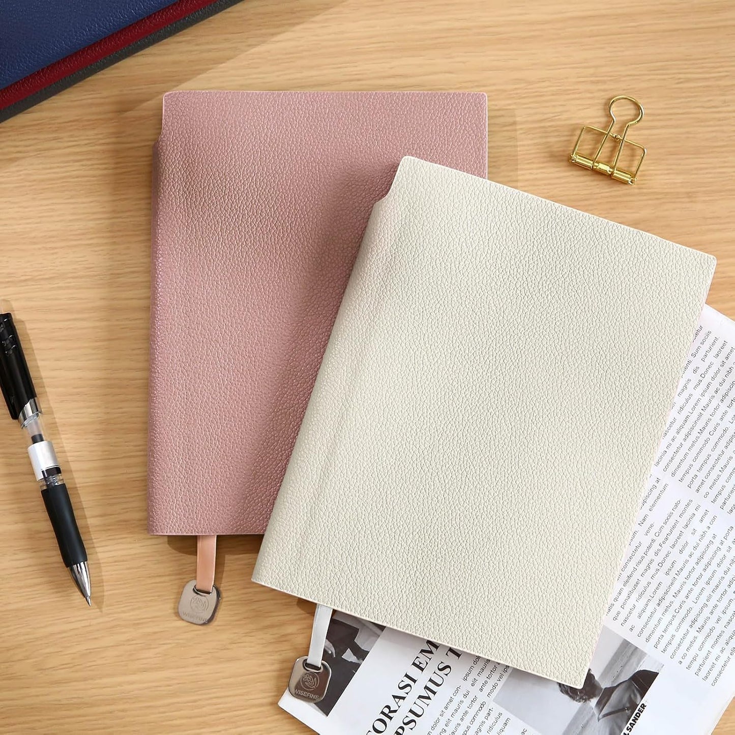 Lined Journal Notebook for Women A5 Softcover Journals for Writing 160 Pages Daily Journaling College Ruled Notebooks for Work School Note Taking, Business 6.38'' X 8.28''