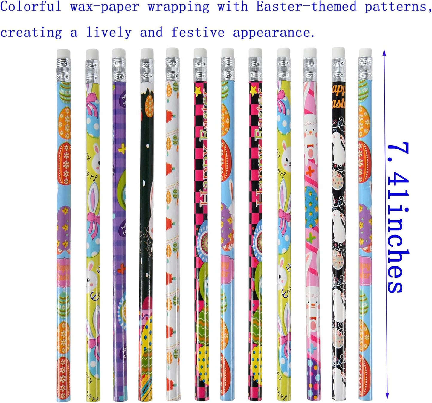 72PCS Corlorful Wooden cased Pencils for Kids with Erasers, Wood Wedding Golf for School,Drawing,Gift (72PCS) (Fruit, 72)