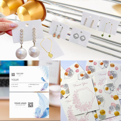 24 Sheets Cream Cardstock 8.5 x 11 Off White Paper, Goefun Ivory Card Stock Printer Paper for Cards Making, Office Printing, Certificate