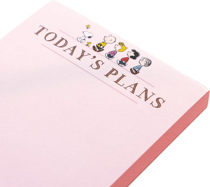 Graphique Magnetic Notepad - Peanuts Gang Grocery and Shopping List - Fun Decorative To-Do List - Perfect House Warming Gifts - 100 Tear off Sheets (4" x 9.25" x .5")