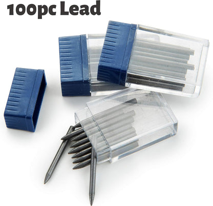 Mr. Pen- 100pcs 2mm Graphite Compass Leads for Drawing Circles, Geometry & Drafting