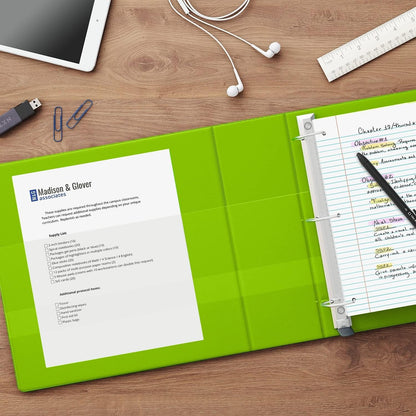 Staples Heavy-Duty 2-Inch D-Ring View Binder, Reinforced Spine, Holds Up to 450 Sheets, Gray, for Office & School
