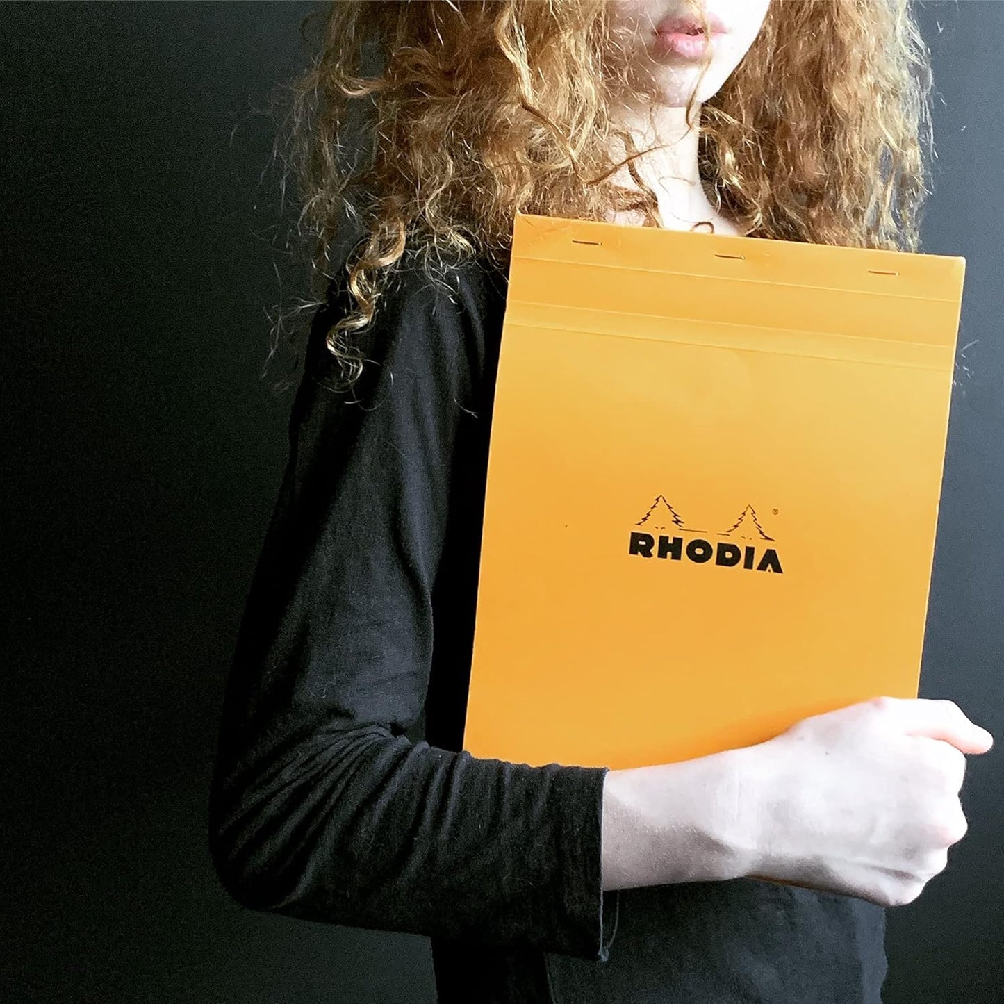 Rhodia Notepad, No18 A4, Lined - White, 8 1/4"" x 11 3/4""" (18601C)