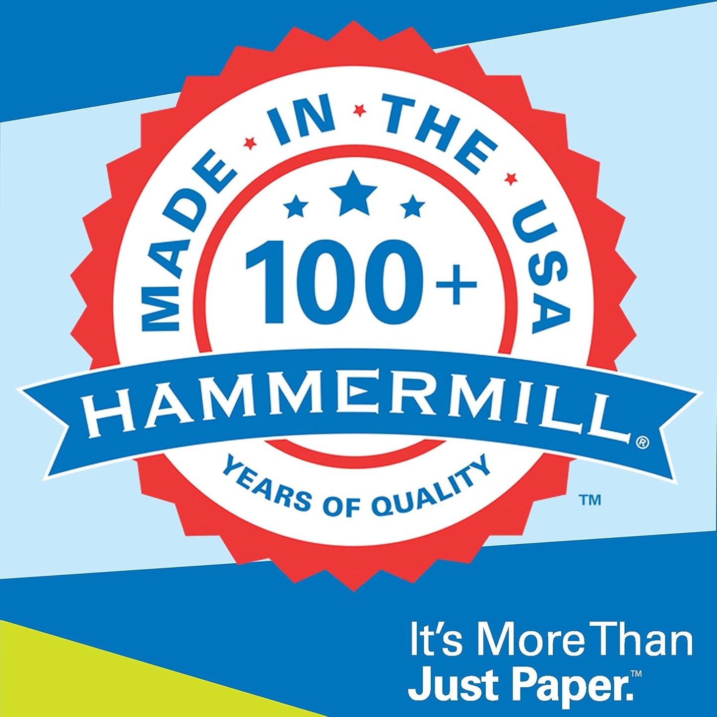 Hammermill Printer Paper, Premium Inkjet & Laser Paper 24 Lb, 8.5 x 11-5 Ream (2,500 Sheets) - 97 Bright, Made in the USA, 166140C