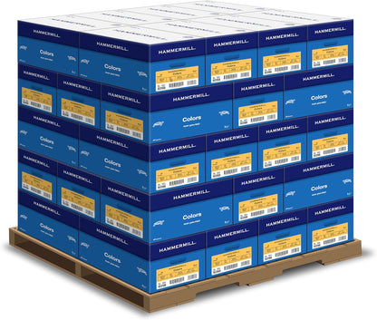 Hammermill Colored Paper, 20lb Pink Printer Paper, 8-1/2 x 11- 1 Ream (500 Sheets) - Made in the USA, Pastel Paper, 103382R