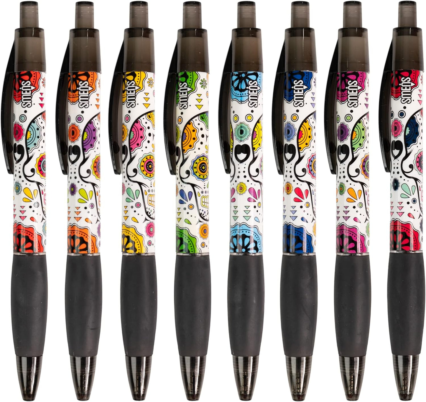 Glitter Gel Smens - Patented Gourmet Scented Colored Glitter Gel Ink Pens, Medium Point, 8 Count - Fun, Cute, Cool, Smelly Pens for Kids