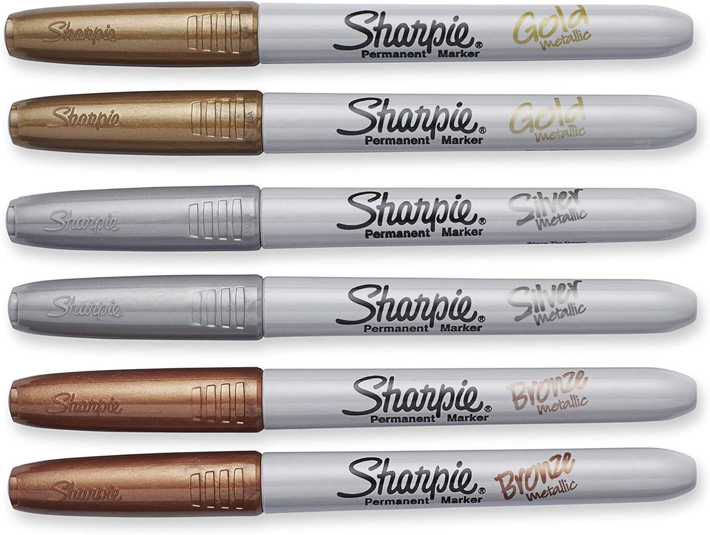 Sharpie Metallic Permanent Markers | Fine Point for Bold Details | Gold | 1 Marker Pen