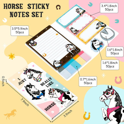 B1ykin Cute Sticky Notes Set - Stay Alive Skeleton Shaped Self-Stick Notes Pad, 550 Sheets Writing Memo Pages Sticky Notepad for Teacher Appreciation Gifts, School Office Supplies (Funny Skeleton) - Colors B