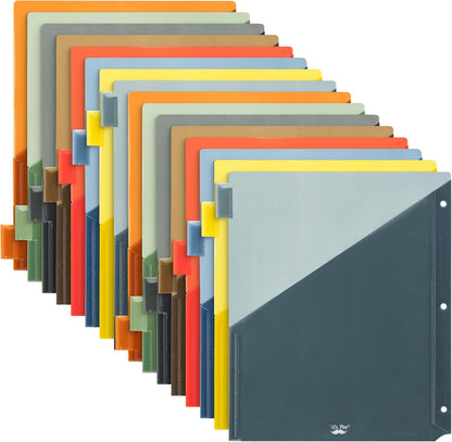 Mr. Pen- Binder Dividers with Pockets and Tabs, 1 Set, 8 Tabs/Set, Colorful, 3 Ring Binder Dividers with Tabs and Pockets on Both Sides