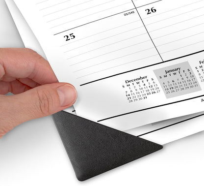 AT-A-GLANCE 2026 Desk Calendar, Desk Pad, Monthly, 21-3/4" x 17", Large, Ruled Blocks, 3 Pack (AZSK240026), White