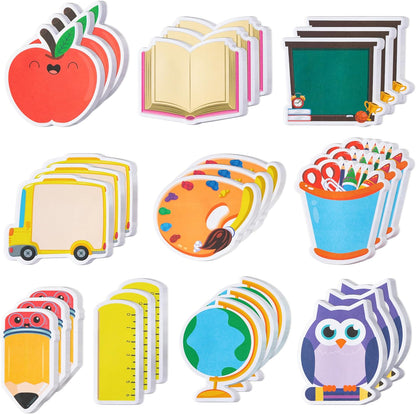 Xqumoi 30 Pack Teacher Sticky Notes - Funny Coffee Cup Self Sticky Notepads Writing Memo Pads for Teacher Appreciation Back to School Office Supplies Coffee Lover Gift Party Favors Goodies Bag Fillers