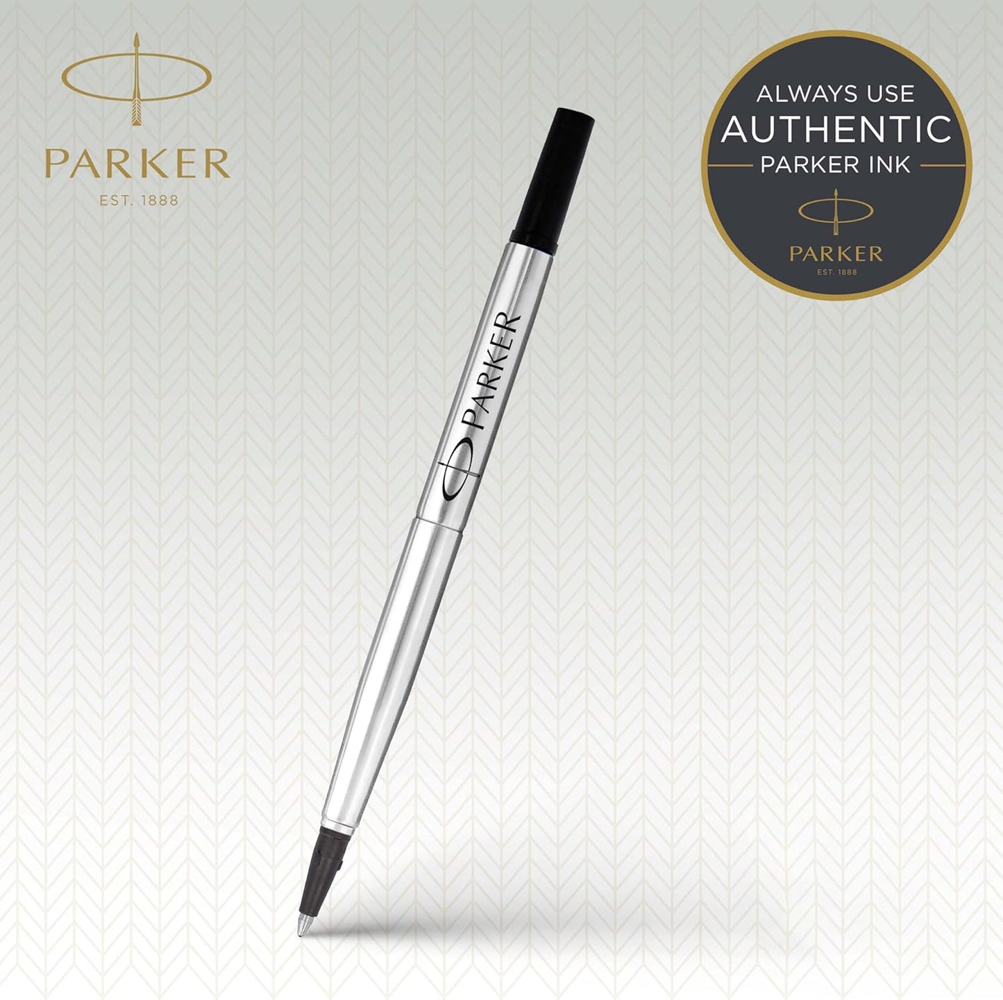 Parker Rollerball Pen Refill | Fine Point | Blue QUINK Ink | 1 Count