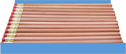 Moon Products Bare Wood Natural Premium Pencils Number 2 HB (36 pencils)